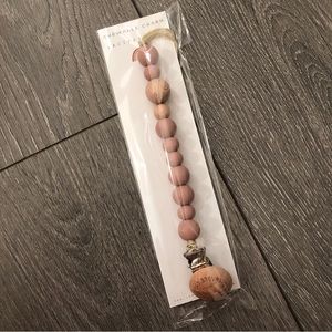 Silicone Bead Pacifier Clip